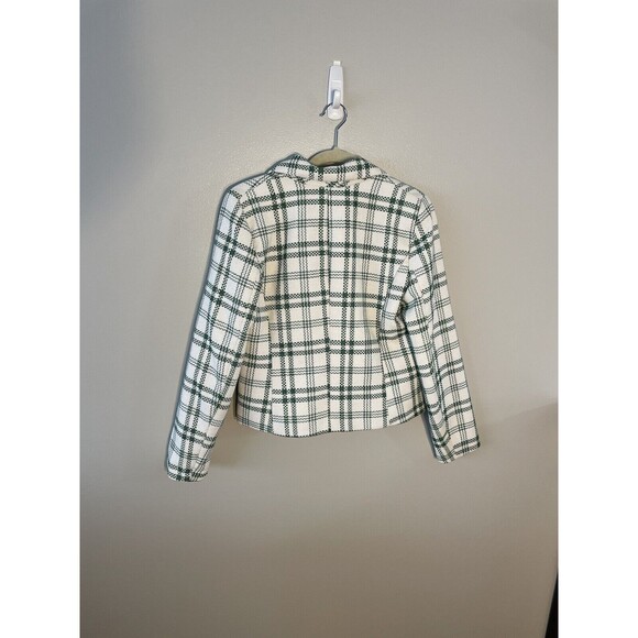 Plaid Double-Breasted Jacket - Picture 6 of 14